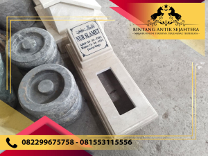 Makam Kijing Marmer Bayi Model Minimalis Mewah