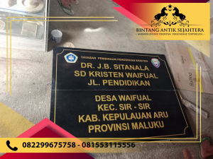 Harga Nameboard Granit 