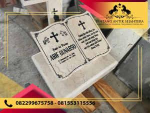 Contoh Nisan Marmer 