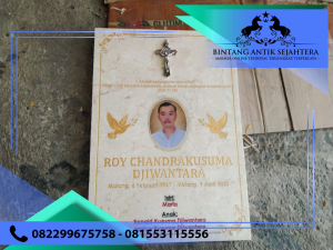 Nisan Prasasti Marmer Model Custom di Tulungagung